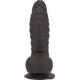 Фаллоимитатор ADDICTION Ben 7" Dildo With Balls Black, вибропуля в подарок