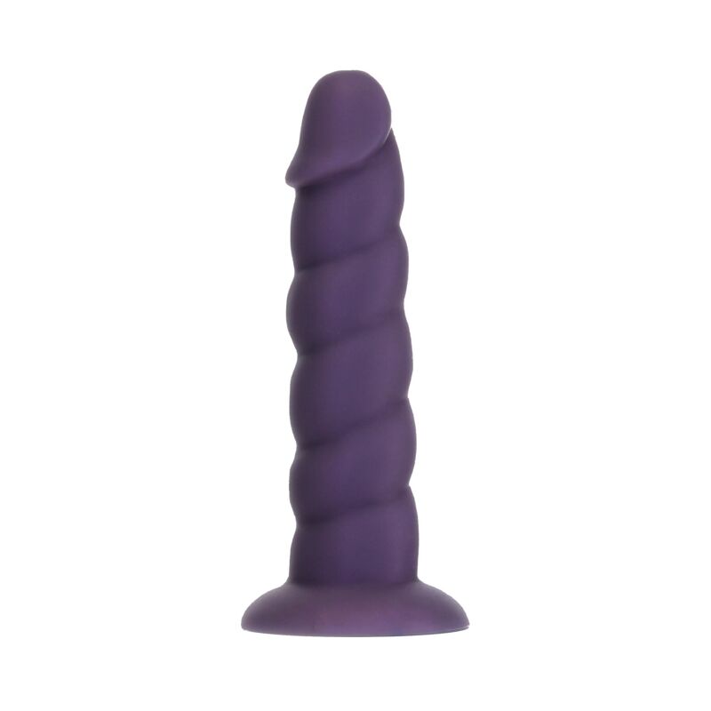 Фаллоимитатор Fantasy by Addiction Unicorn Dildo 7” Purple, вибропуля в подарок