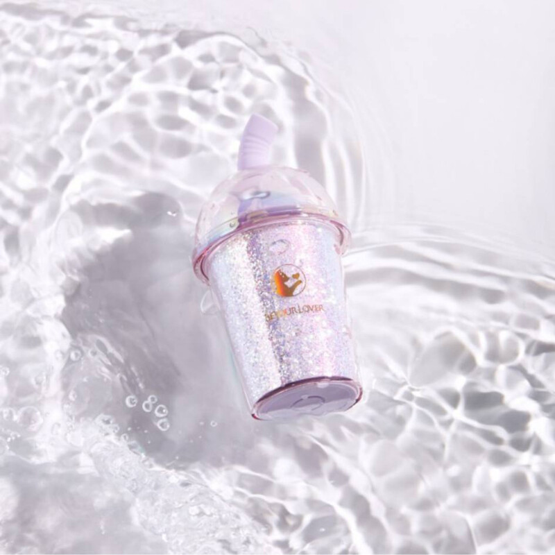 Вакуумний стимулятор в форме стаканчика для коктейля с трубочкой BeYourLover Joy Cup лиловый