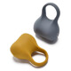 Эрекционное виброкольцо Sweet Em Silky Ring с пультом, желтое, 7.6 х 5.7 см