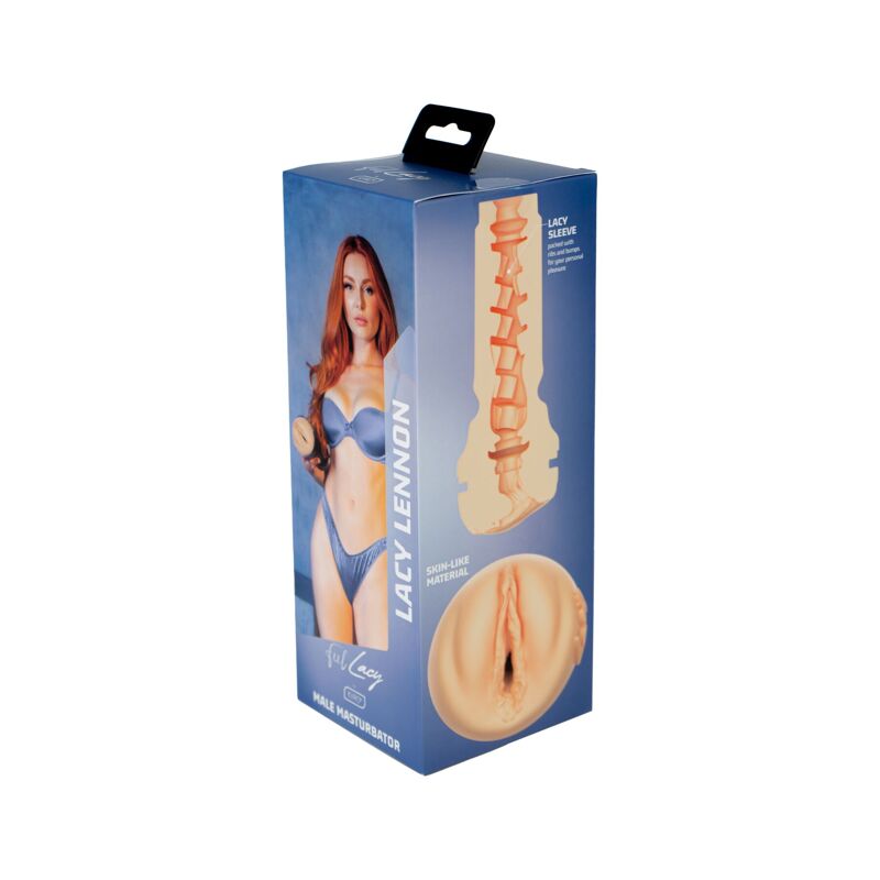 Мастурбатор Kiiroo Feel Lacy Lennon PBC, совместимый с PowerBlow и Keon