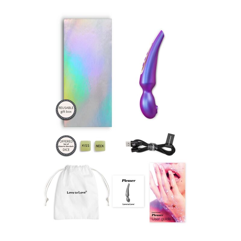 Вибромассажер Love To Love Pleaser Iridescent Night