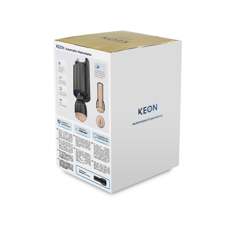 Интерактивная секс-машина для мужчин Kiiroo Keon Wi-Fi Combo Set с мастурбатором