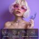 Смарт-вибратор Magic Motion Ponder Purple, двойная стимуляция, виброяйцо+язычок для клитора