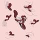 Смарт-вибратор Magic Motion Ponder Red, двойная стимуляция, виброяйцо+язычок для клитора