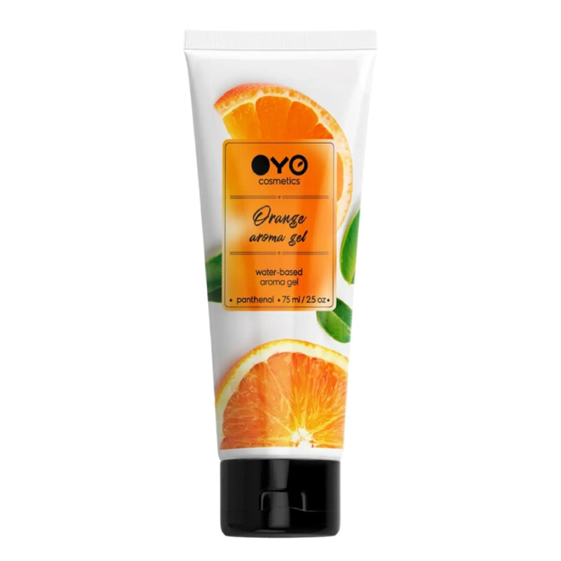 Универсальный гель лубрикант OYO Orange на водной основе, с ароматом апельсина, 75 мл