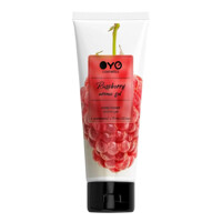 Универсальный гель лубрикант OYO Raspberry на водной основе, с ароматом малины, 75 мл