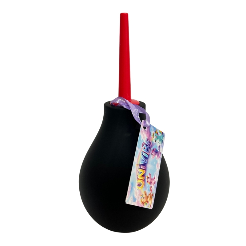 Анальный душ UNIVIBE Black and Red