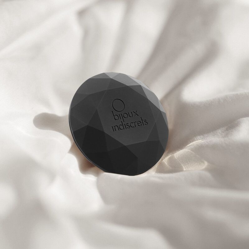 Вибромассажер бриллиант Bijoux Indiscrets - Twenty One Black, стильный аксессуар для дамской сумочки