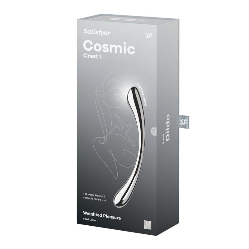 Металлический дилдо Satisfyer Cosmic Crest 1
