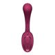 Вагинально-клиторальный вибратор Satisfyer G for Goddess 2 Wine Red, 2 мотора