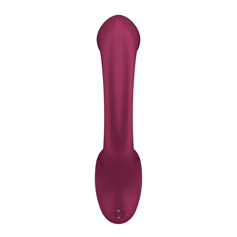 Вагинально-клиторальный вибратор Satisfyer G for Goddess 2 Wine Red, 2 мотора