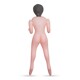 Секс-кукла с 3 отверстиями Crushious ALICIA The Inflatable Nurse, бежевая, 155 см