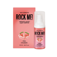 Жидкий вибратор NUEI ROCK ME со вкусом клубники, 20 мл
