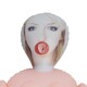 Секс-кукла с 3 отверстиями Crushious CRISTINA The Inflatable Nurse, бежевая, 155 см