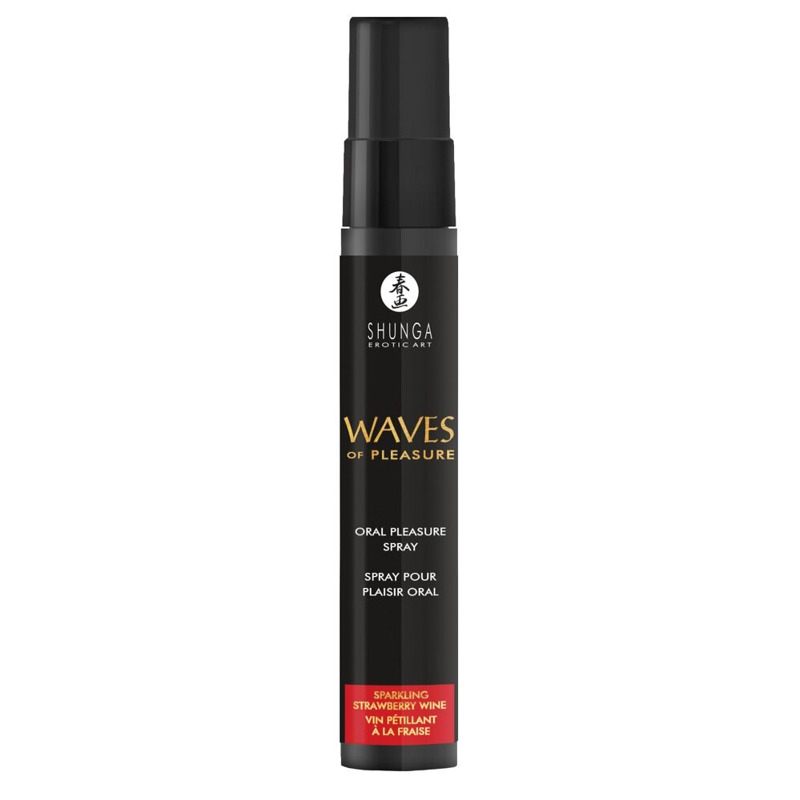 Спрей для усиления слюноотделения Shunga Waves of Pleasure Strawberry Sparkling Wine