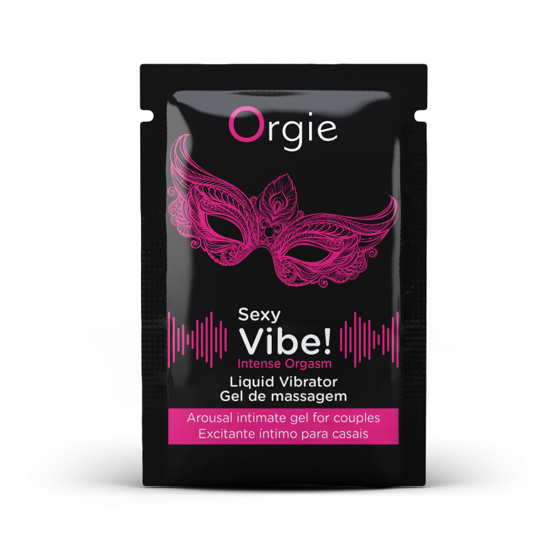 САШЕТ Жидкий вибратор Orgie SEXY VIBE усиление оргазма, 1 мл