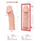 Насадка на член Kokos Extreme Sleeve ES.06 размер S, утолщающая, стимулирующий рельеф