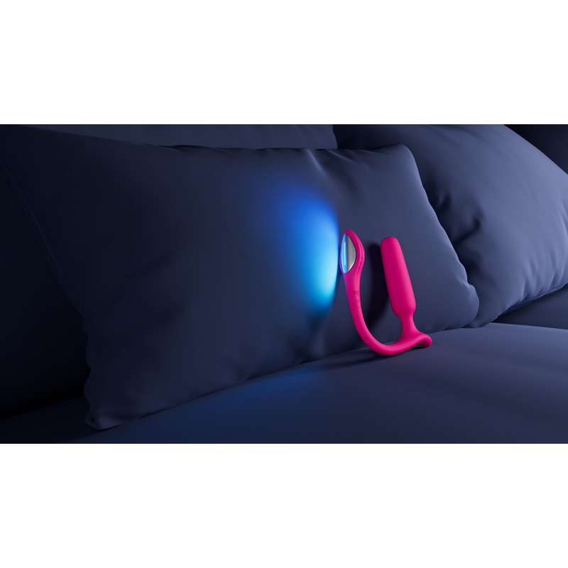 Анальная смарт-вибропробка Lovense Lush Anal, очень мощная, LED-подсветка