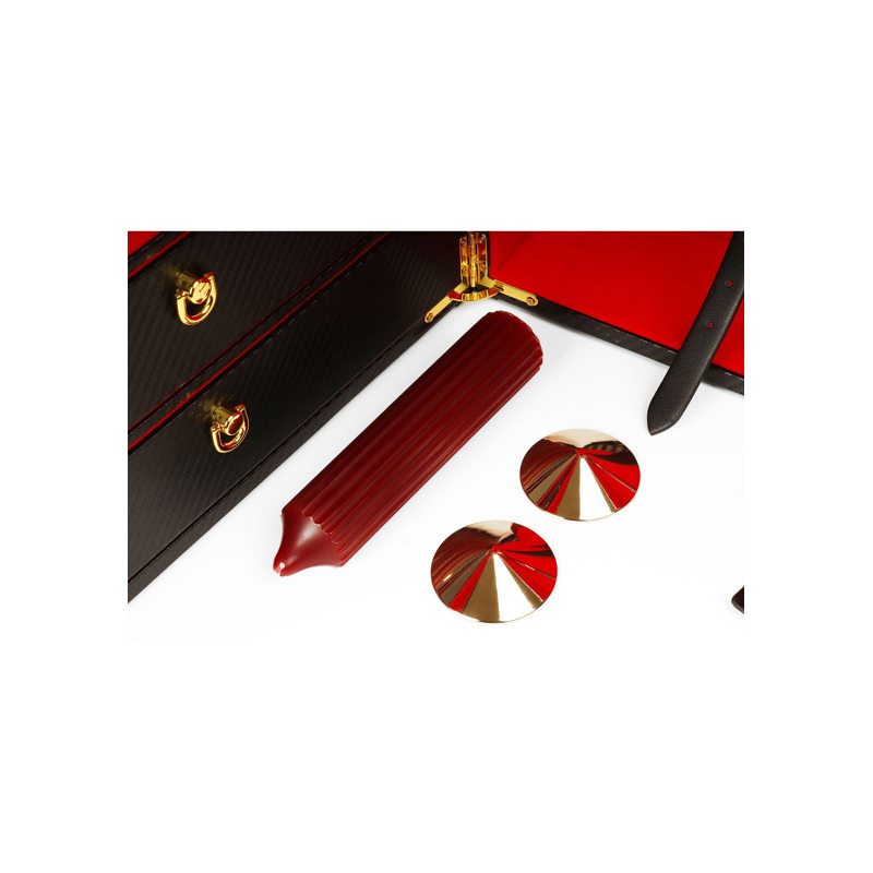 Шкаф-чемодан для БДСМ-аксессуаров TABOOM Desires Masterpiece Case, 11 предметов