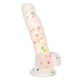 Фаллоимитатор из жидкого силикона CalExotics Studs Dildo, разноцветный, 17,7 × 3,8 см