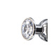 Анальная пробка металлическая TOY JOY Diamond, L, 13 × 9,5 см