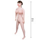 Секс-кукла Hidden Desire Foxy Roxy Fuck Dolls с вагиной, ртом и анусом, бежевая, 145 см