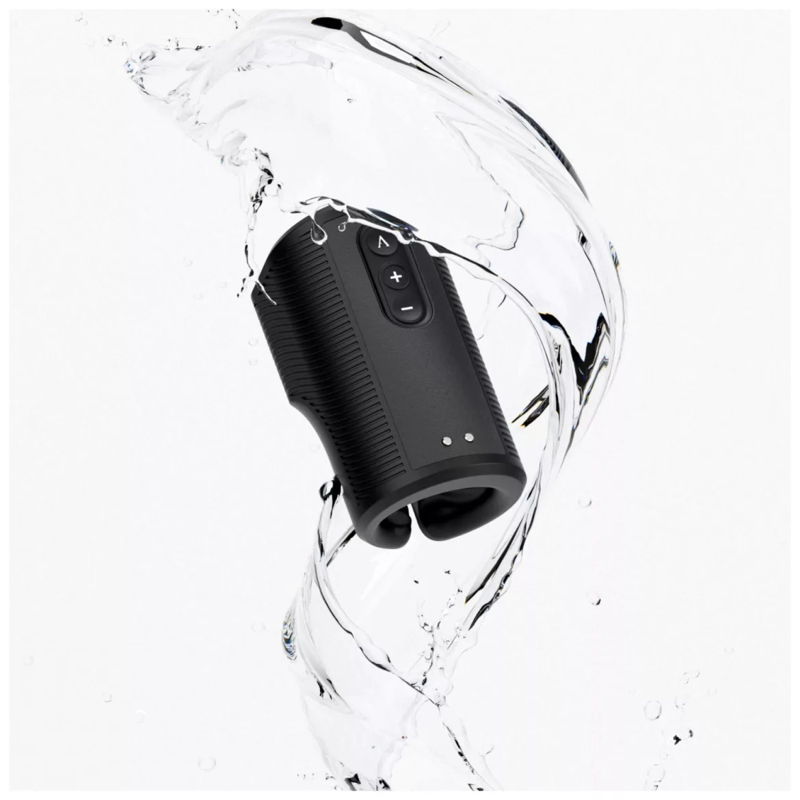 Вибрирующий мастурбатор Arcwave Zing Black, открытый, черный