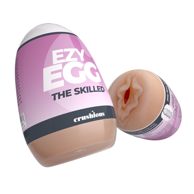 Мастурбатор-яйцо, вагина CRUSHIOUS EZY EGG THE Skilled, реалистичный