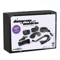 Комплект для БДСМ CRUSHIOUS Dungeons & Maidens чёрный, 8 предметов