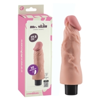 Вибратор реалистичный CRUSHIOUS Mr. Skin, 10 режимов, бежевый, 17,5 х 4 см