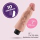 Вибратор реалистичный CRUSHIOUS Mr. Skin, 10 режимов, бежевый, 17,5 х 4 см