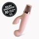 Вибратор-кролик CRUSHIOUS Mellow Cony, розовый, 13,5 х 2,5 см