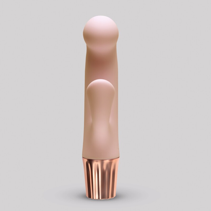 Вибратор-кролик CRUSHIOUS Mellow Cony, розовый, 13,5 х 2,5 см