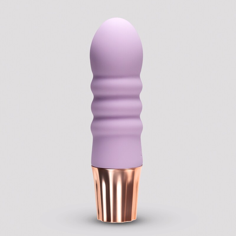 Мини-вибратор CRUSHIOUS Mellow Bubbles, лавандовый, 11 х 2,8 см