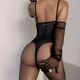 Боди с фиксацией дилдо Strap-On-Me Harness Body Signature - S - Black