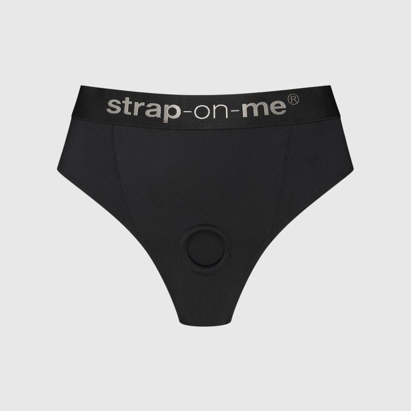 Трусики с фиксацией дилдо Strap-On-Me Harness Lingerie Idole - M - Black