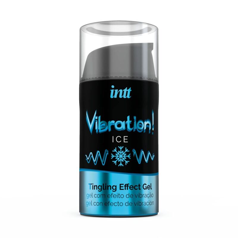 Жидкий вибратор Intt Vibration Ice (15 мл) (мятая упаковка!!!)