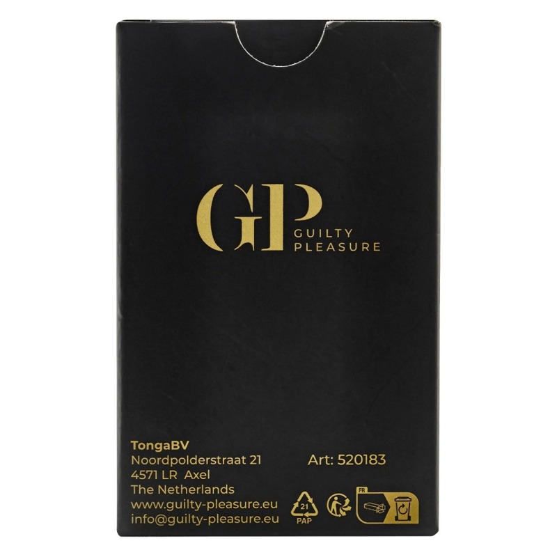 Подарочный набор БДСМ Guilty Pleasure Subtle Spark, черный, 6 предметов