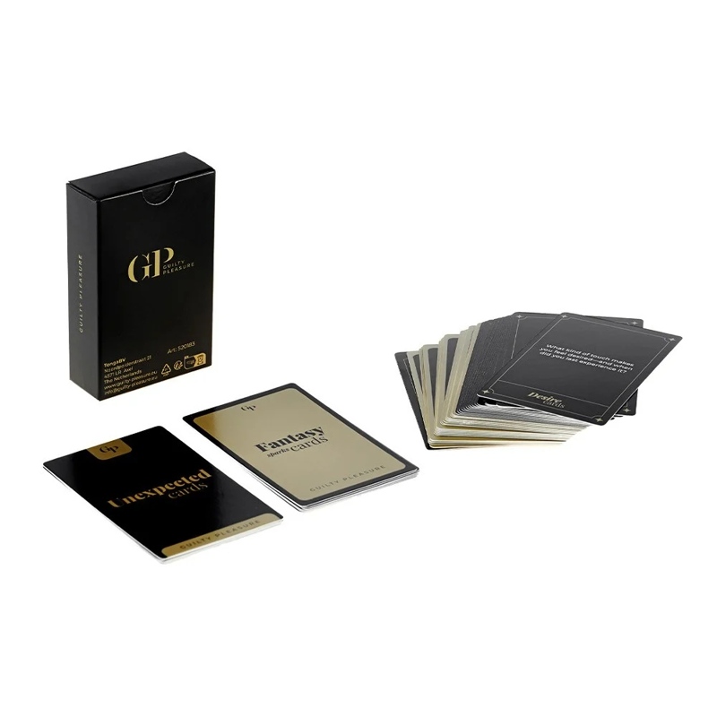 Подарочный набор БДСМ Guilty Pleasure Subtle Spark, черный, 6 предметов