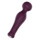 Вибратор-микрофон Dream Toys Essentials Magic Wand со стразом, бордовый, 16,5 см