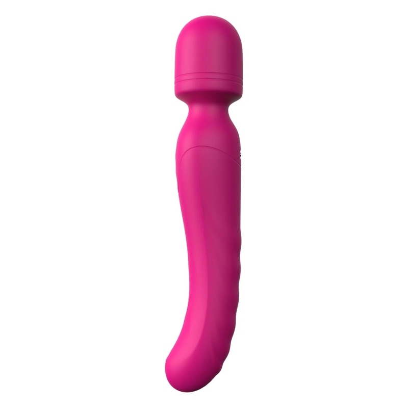 Вибратор-микрофон с подогревом Dream Toys Essentials Heating Bodywand, розовый, 23 × 3,6 см