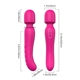 Вибратор-микрофон с подогревом Dream Toys Essentials Heating Bodywand, розовый, 23 × 3,6 см