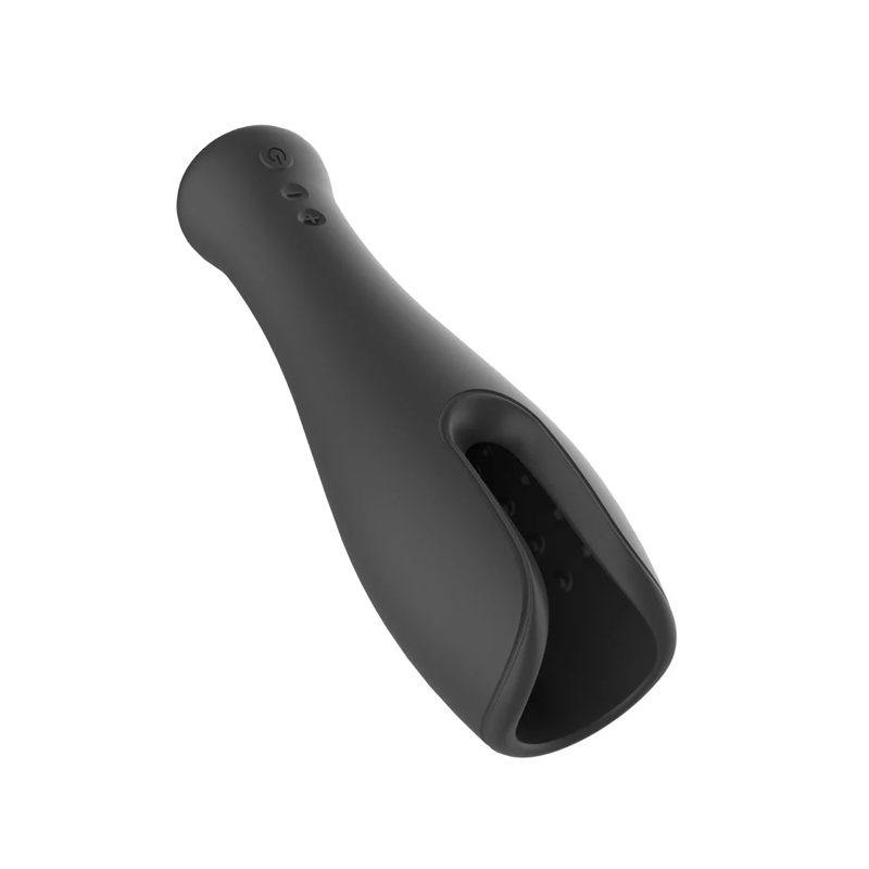Мастурбатор для голівки Dream Toys Essentials, чорний, 19,5 см Мастурбатор для голівки Dream Toys Essentials, чорний, 19,5 см