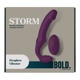Безремневой вибрострапон Dream Toys Storm с дистанционным пультом, фиолетовый