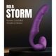 Безремневой вибрострапон Dream Toys Storm с дистанционным пультом, фиолетовый