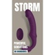 Безремневой вибрострапон Dream Toys Storm с дистанционным пультом, фиолетовый