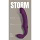 Безремневой вибрострапон Dream Toys Storm с дистанционным пультом, фиолетовый