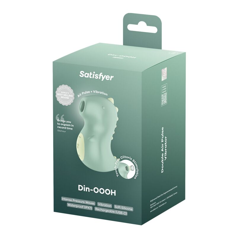 Вакуумный клиторальный стимулятор Satisfyer Din-OOH