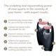 Ролер-масажер для обличчя з рожевим кварцом GESKE SmartAppGuided Rose Quartz Roller 5in1 black